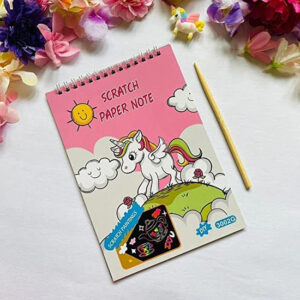 Unicorn Scratchbook for Kids
